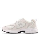 New Balance Унисекс тренировъчни обувки 530 с еко кожа Мръснобял