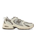 New Balance Унисекс тренировъчни обувки 530 с еко кожа - Тъмнокафяв/Слонова кост
