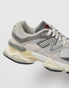 New Balance Унисекс велурени обувки с текстил 9060 Бял/Пепеляво сиво/Tъмносив