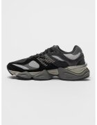 New Balance Унисекс велурени спортни обувки 9060 с мрежа и масивен дизайн - Черен/Tъмносив
