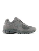 New Balance Велурени маратонки 2002 с текстил - Сив