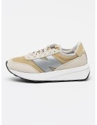 New Balance Велурени маратонки 370 с текстил - Бежов/Сребрист