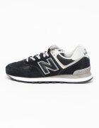 New Balance Велурени спортни обувки 574 Черен/Сив