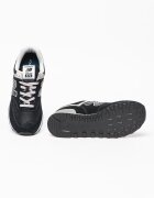 New Balance Велурени спортни обувки 574 Черен/Сив