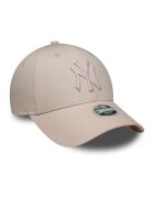 New Era Бейзболна шапка 9Forty с лого Прашно розово