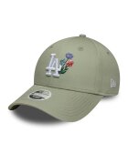 New Era Бейзболна шапка Floral Icon 9Forty с лого Бледозелен 54-56 см