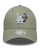 New Era Бейзболна шапка Floral Icon 9Forty с лого Бледозелен 54-56 см