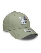 New Era Бейзболна шапка Floral Icon 9Forty с лого Бледозелен 54-56 см