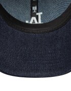 New Era Бейзболна шапка Stitch 9Twenty от деним Бял Тъмносин