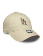New Era Бейзболна шапка Wmns League Ess с лого Светло бежово 54-56 см