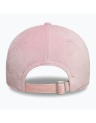 New Era Дамска шапка Diamante Velour с регулируема дръжка 9Forty в тъмно розово