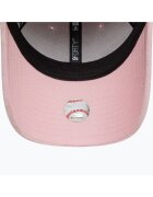 New Era Дамска шапка Diamante Velour с регулируема дръжка 9Forty в тъмно розово