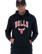 New Era Худи с памук Chicago Bulls - Червен/Бял/Черен