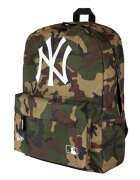 New Era Камуфлажна раница New York Yankees - Зелен