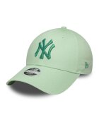 New Era Памучна шапка New York Yankees 9FORTY Бледозелен