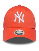 New Era Памучна шапка New York Yankees 9FORTY Мандарина