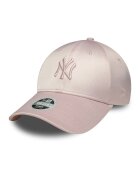 New Era Сатинирана шапка 9Forty NY Yankees с капса Прашно розово