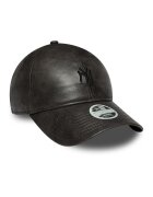 New Era Шапка 9TWENTY® от еко кожа с лого Черен