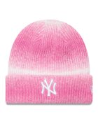 New Era Шапка с бродирано лого Бял/Яркорозово