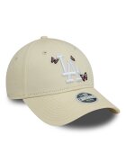New Era Шапка за бейзбол LA Dodgers с пеперуди Бордо/Бял/Светло бежово