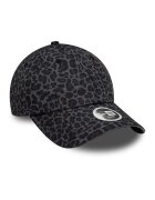 New Era Шапка за опашка с шарка на пръски Черен/Лилав