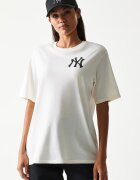 New Era Унисекс тениска MLB NY Yankees Мръснобял/Антрацитно сиво