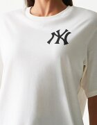 New Era Унисекс тениска MLB NY Yankees Мръснобял/Антрацитно сиво