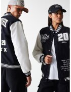 New Era Унисекс яке Varsity с вълна - Бял/Ултрамарин синьо