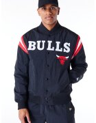 New Era Яке бомбър с Nba Panel Chicago Bulls - Червен/Бял/Черен