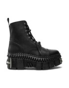 NEW ROCK Мъжки боти модел M-WALL083CCT-S9 - екокожа - цвят