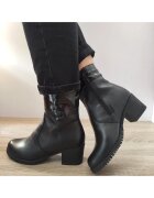 Nicolis Ежедневни дамски боти 157759 Black + Lacquer - Черни