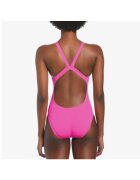 Nike Бански костюм Solid Fastback One Piece Жени Розово