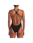 Nike Бански костюм Spiderback За жени Черен