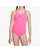 Nike Бански костюм Swim Racerback One Piece За деца Розов