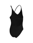 Nike Бански костюм Swim Solid За жени Черен
