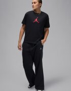 Nike Баскетболна памучна тениска Jumpman Червен/Черен
