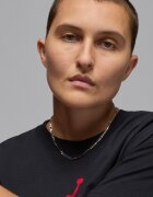 Nike Баскетболна памучна тениска Jumpman Червен/Черен