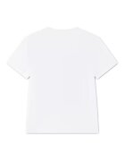 Nike Баскетболна тениска JDB HBR City Tee Бледожълт/Бял/Петролно синьо