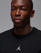 Nike Баскетболна тениска Jordan с памук Черен