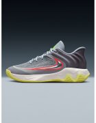 Nike Баскетболни обувки Giannis Immortality 4 с лого - Шафраново жълто/Мандарина/Tъмносив