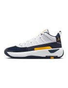 Nike Баскетболни обувки Jordan Max Aura 7 - Бял/Жълт/Тъмносин