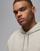 Nike Баскетболно худи Jordan с джоб кенгуру Сиво-бежов