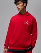 Nike Баскетболно худи Jumpman с джоб кенгуру Червен