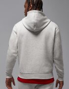 Nike Баскетболно худи Jumpman с джоб кенгуру Светлосив меланж