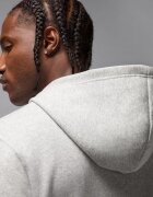 Nike Баскетболно худи Jumpman с джоб кенгуру Светлосив меланж