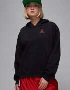 Nike Баскетболно худи Jumpman с паднали ръкави Черен