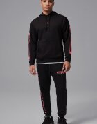 Nike Баскетболно худи с джоб кенгуру Черен