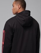 Nike Баскетболно худи с джоб кенгуру Черен