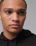 Nike Баскетболно худи с джоб кенгуру Черен