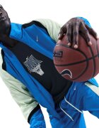 Nike Баскетболно яке Icon с лого Кралско Синьо/Лайм зелено